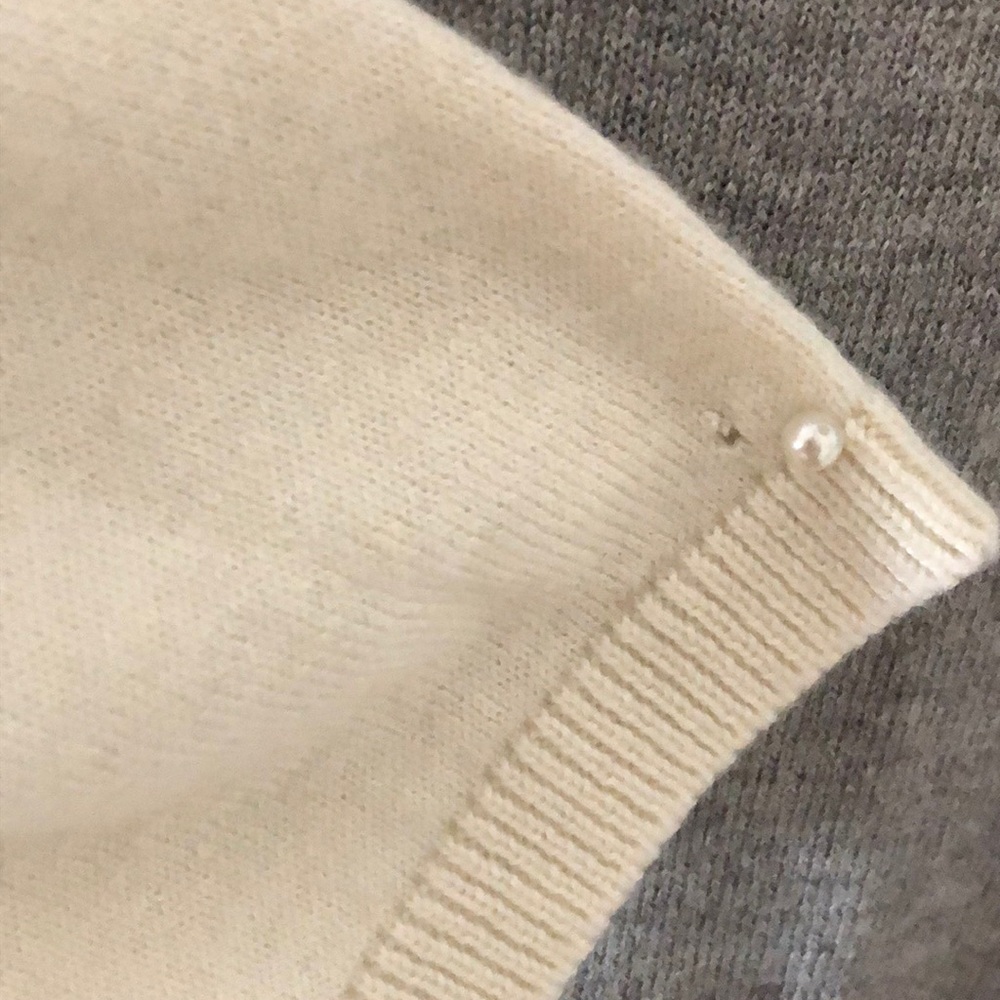 Joie Sweater White/Gray Stripes - XS - EUC - Picture 13 of 13